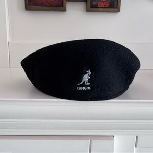 JFK Jr style 90’s black Kangol hot